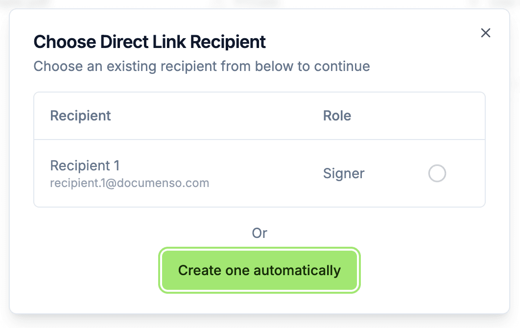 Enable direct link